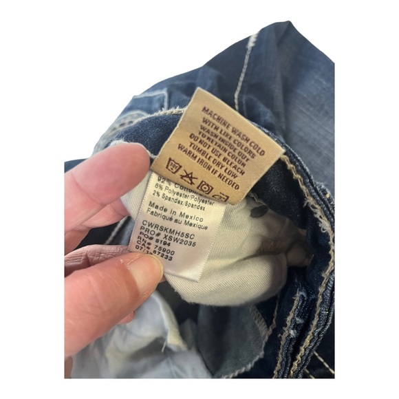 Big Star Remy Skinny Jeans with Thick Stitching - Picture 9 of 10